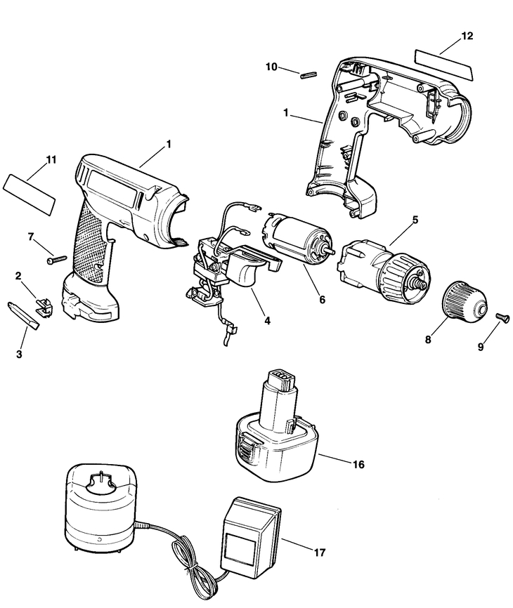 KC8441C   C'LESS DRILLDRIVER  Type 1