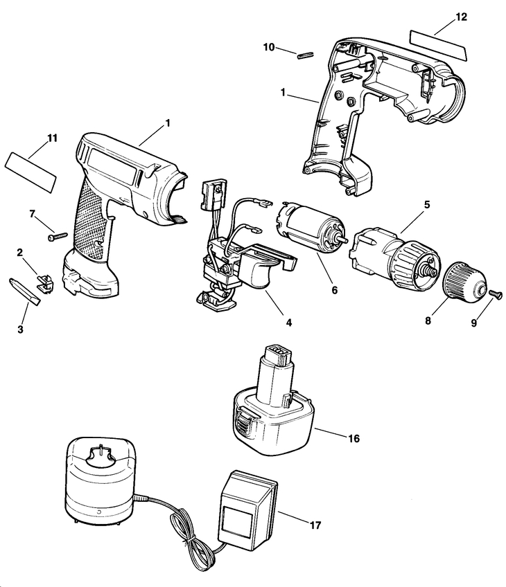 KC8451C   C'LESS DRILLDRIVER  Type 1