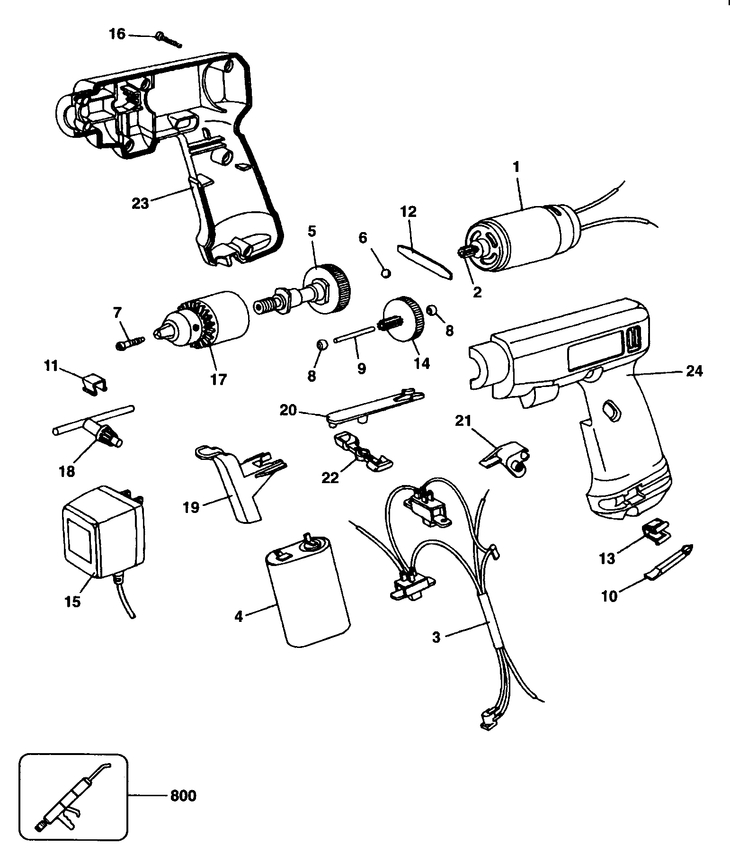 KC9045   CORDLESS DRILL  Type 1