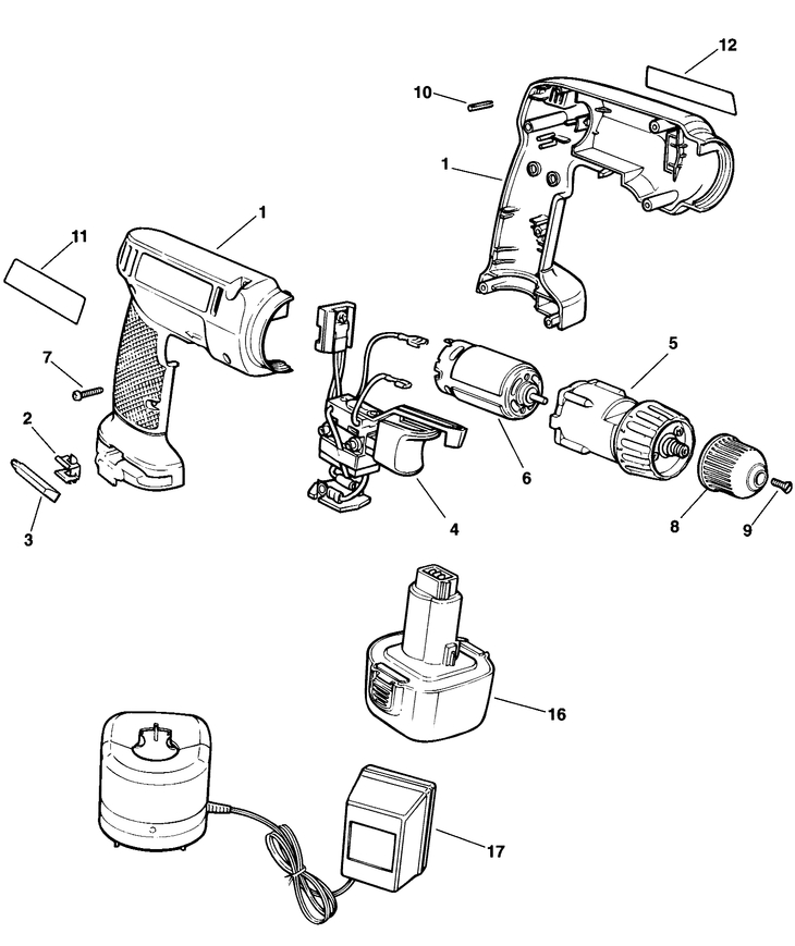 KC9651C   C'LESS DRILLDRIVER  Type 1