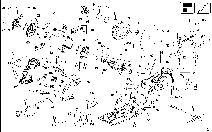 KS1400L  CIRCULAR SAW  Type 1