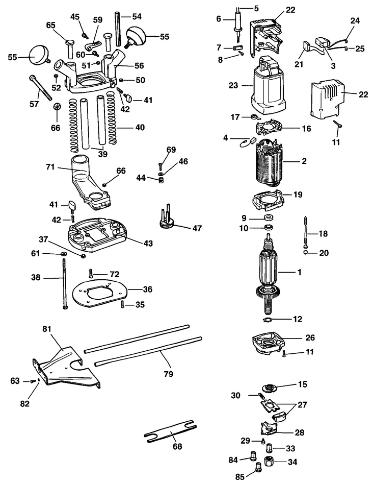 KW779   ROUTER ATTACH  Type 1