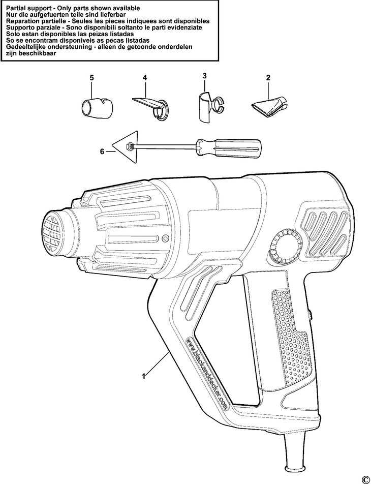 KX2001  HEATGUN  Type 1