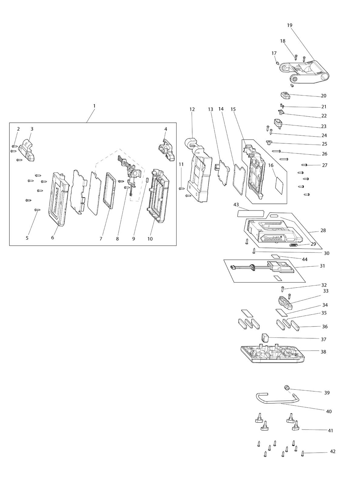 Cordless Magnetic Light MAKITA ML013G