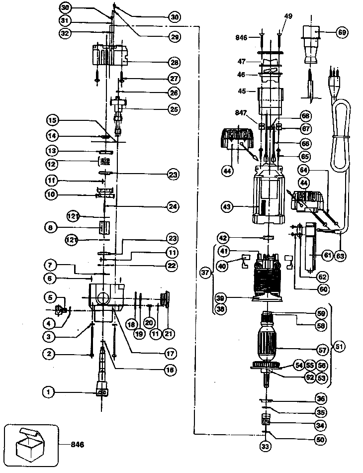 P1804T   CORE DRILL  Type 1