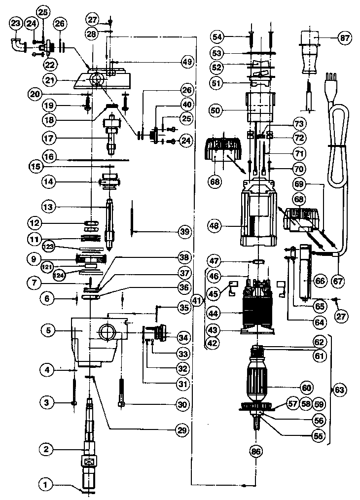 P1807   CORE DRILL  Type 1