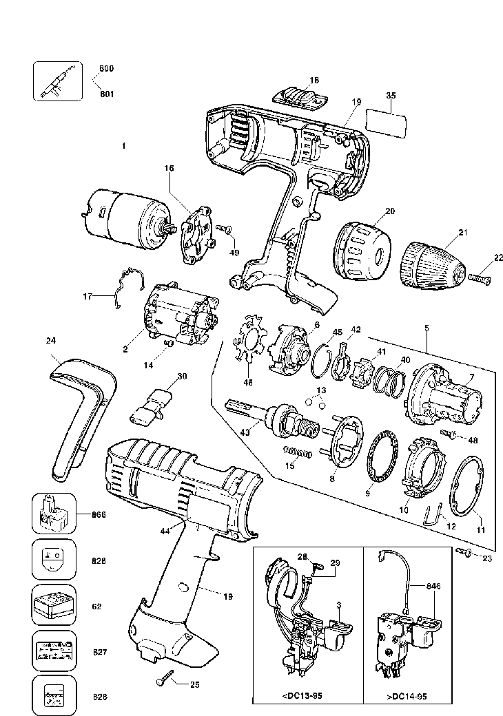 P2750K   CORDLESS DRILL  Type 1