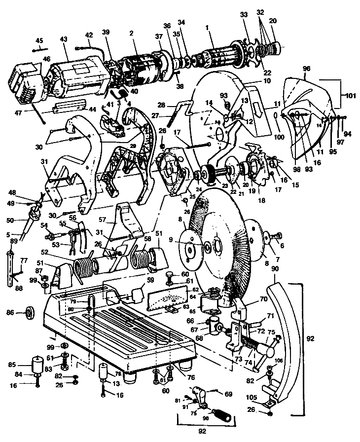 P3202   CHOP SAW  Type 1