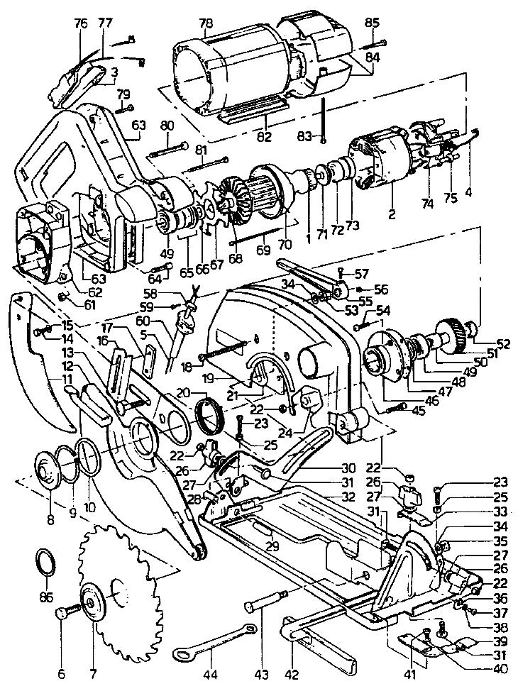 P3802   CIRC. SAW  Type 1