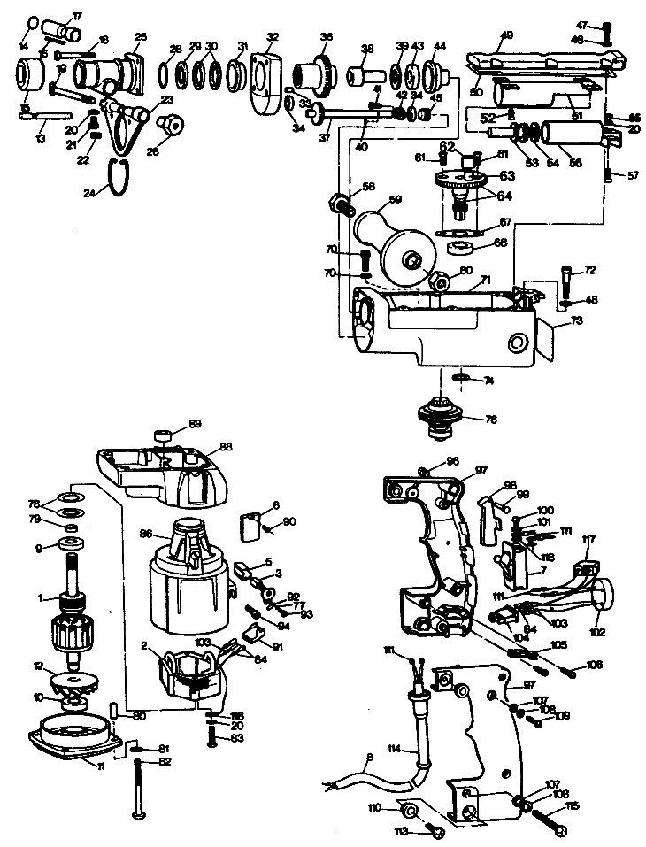P8022   ROTARY HAMMER  Type 2