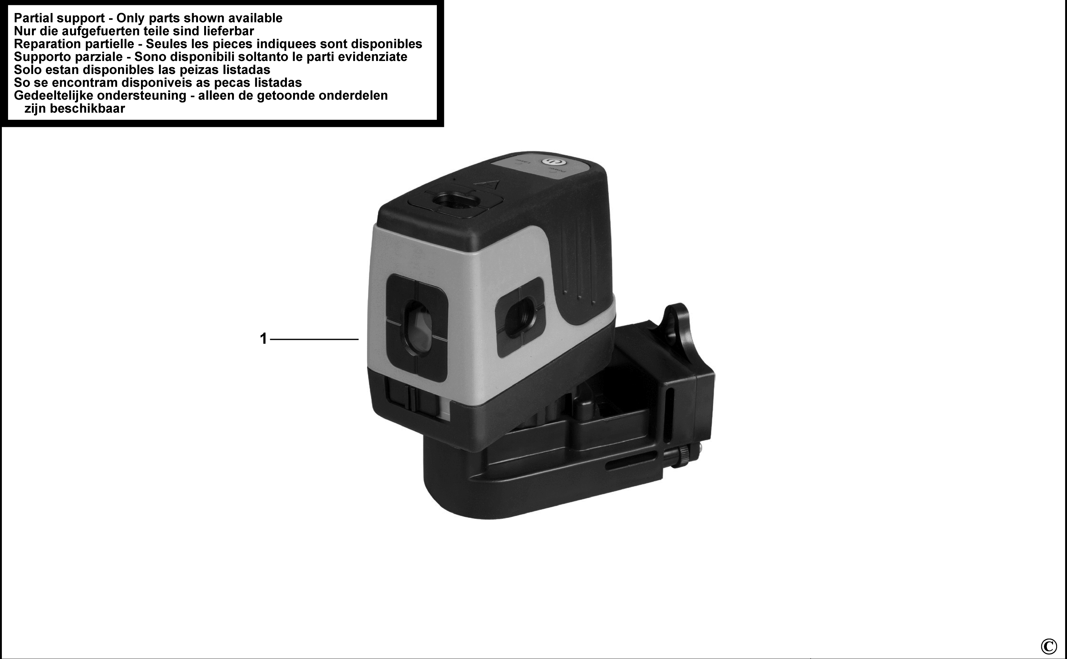 LASER SPOTLINE STANLEY PB3 Type 1