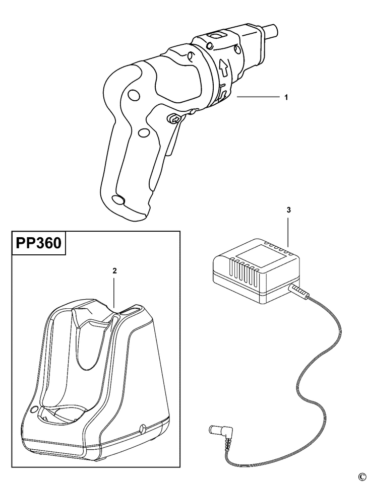 PP360LN  SCREWDRIVER  Type 1