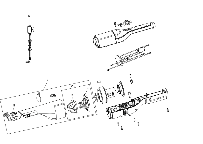 ASPIRATOR BLACK+DECKER REVHV8CA Type 1