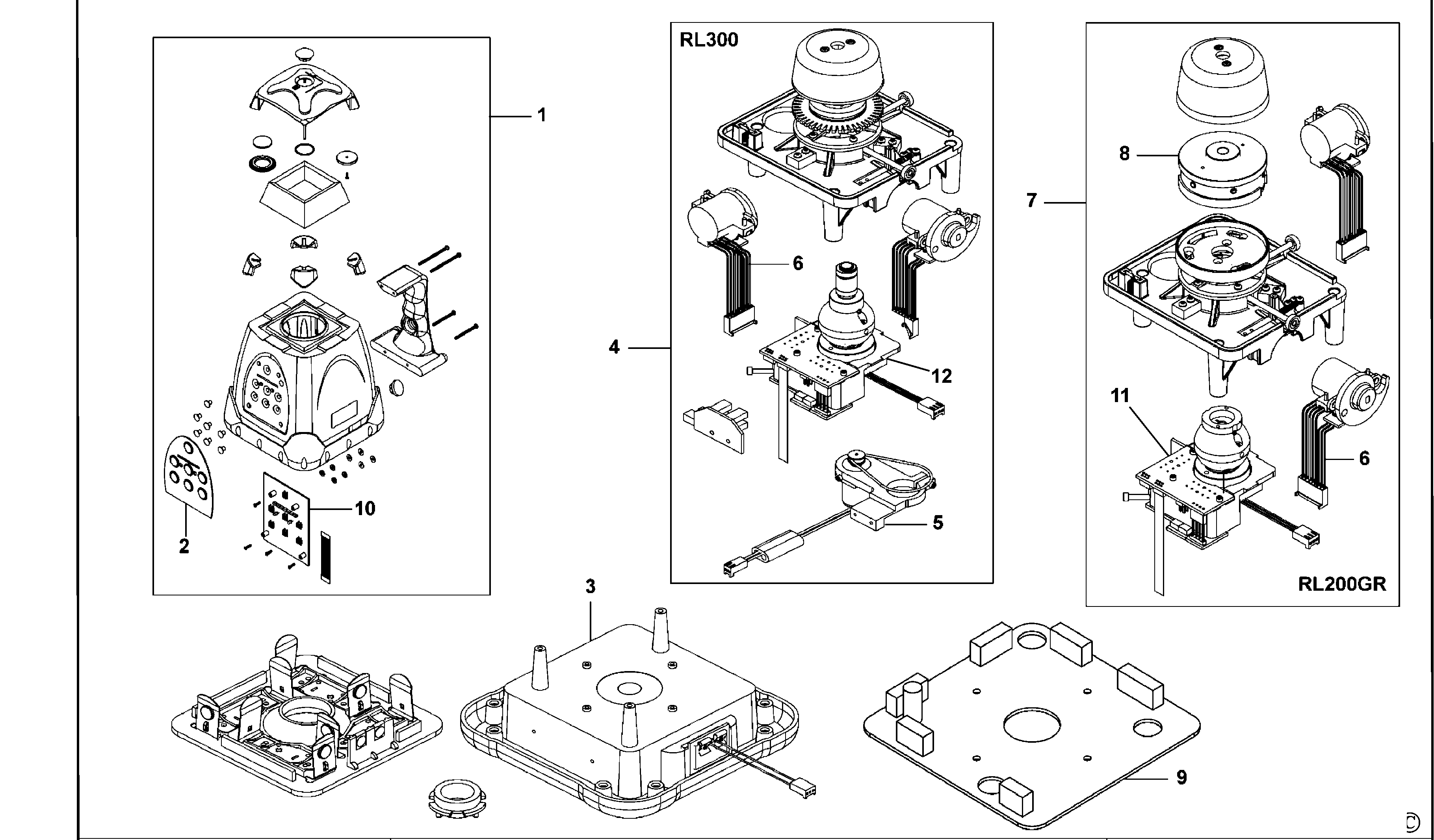 LASER ROTATIV STANLEY RL300 Type 1