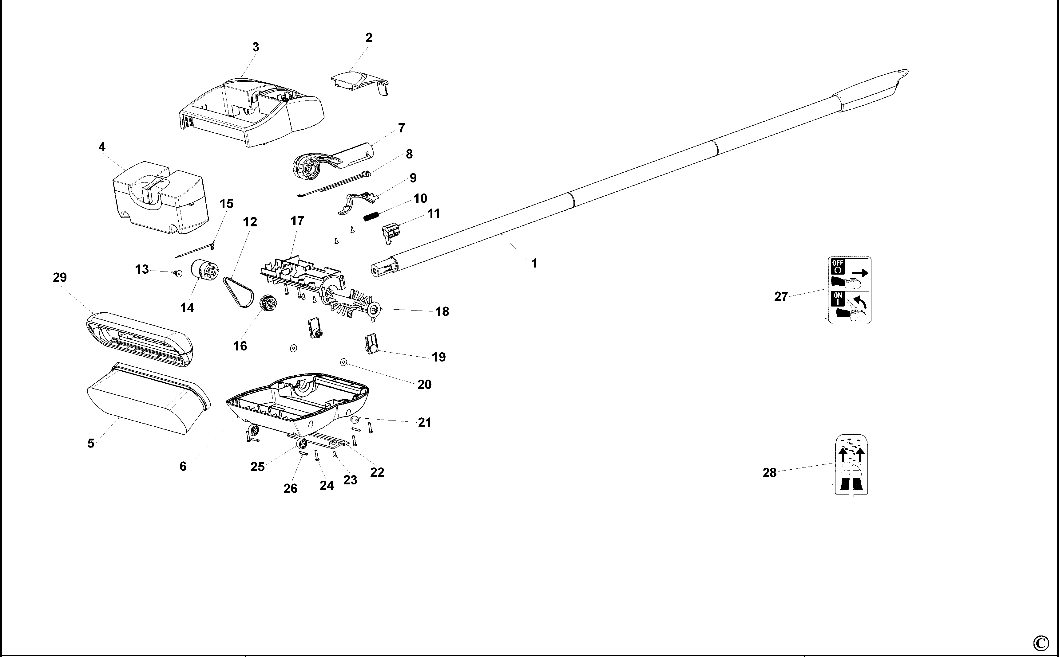 KIT DE CURATARE PODELE BLACK+DECKER SC100 Type 1