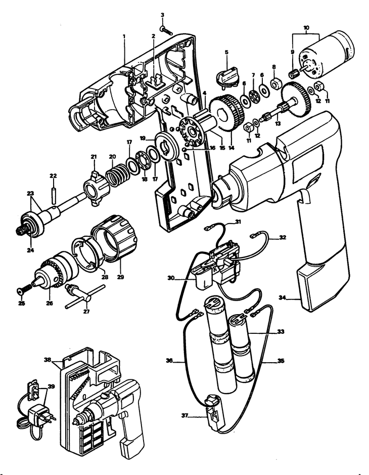 SC535R   CORDLESS DRILL  Type 1
