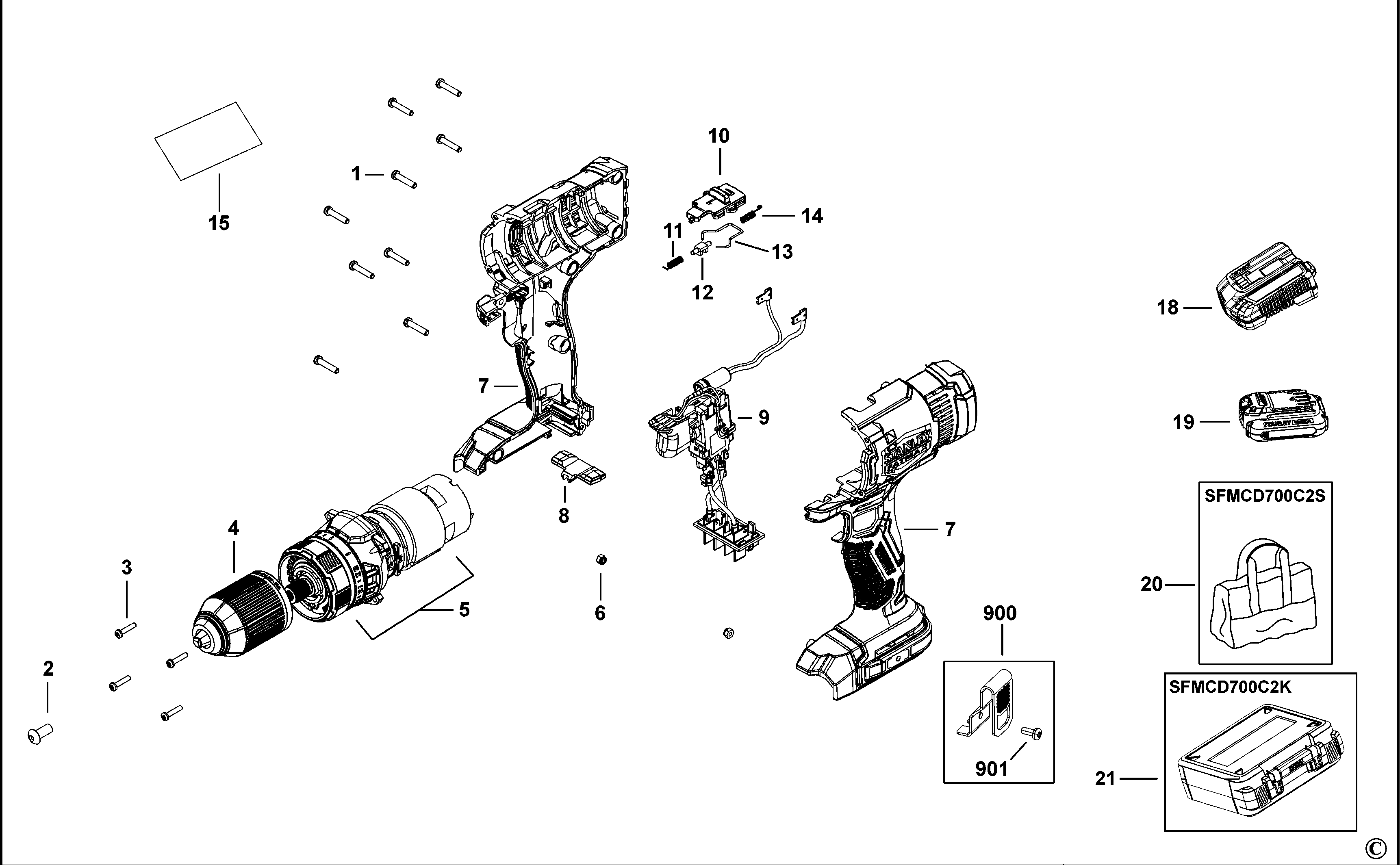 GAURIRE/INSURUBARE STANLEY SFMCD700 Type H1