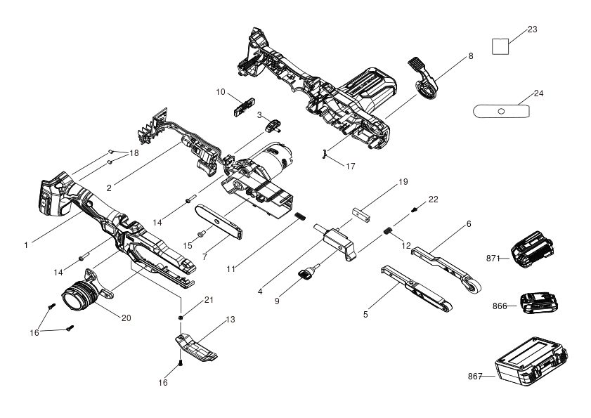SLEFUITOR CU BANDA STANLEY SFMCE210D2K Type 1
