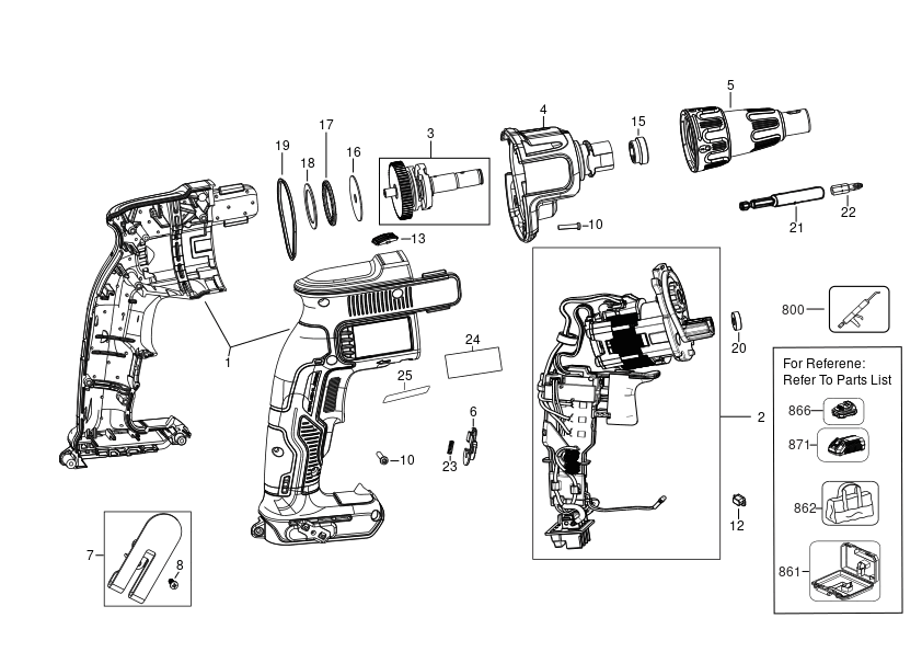 SURUBELNITA CU ACUMULATOR STANLEY SFMCF600D1S Type 1