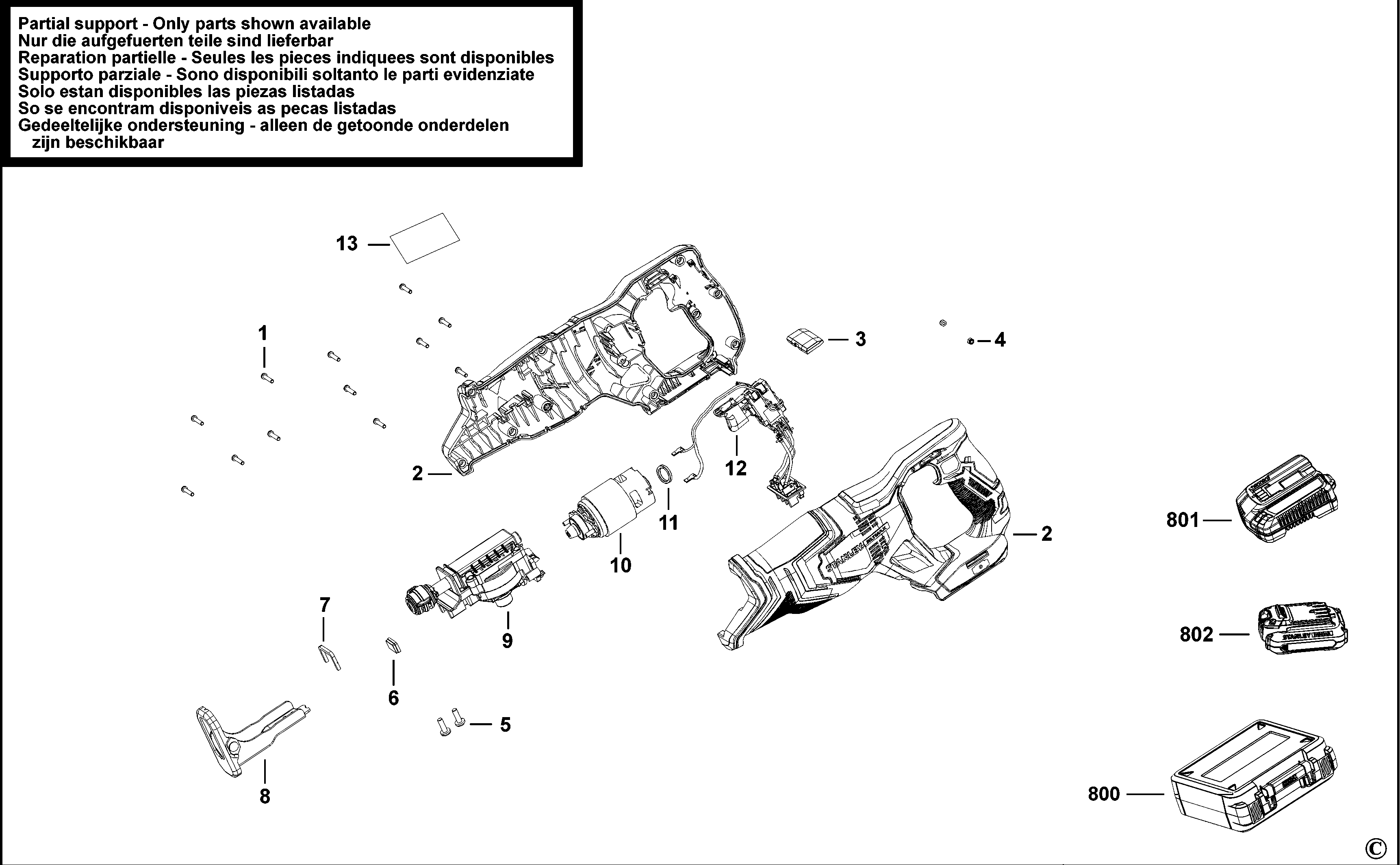 FIERASTRAU ALTERNATIV STANLEY SFMCS300 Type H1