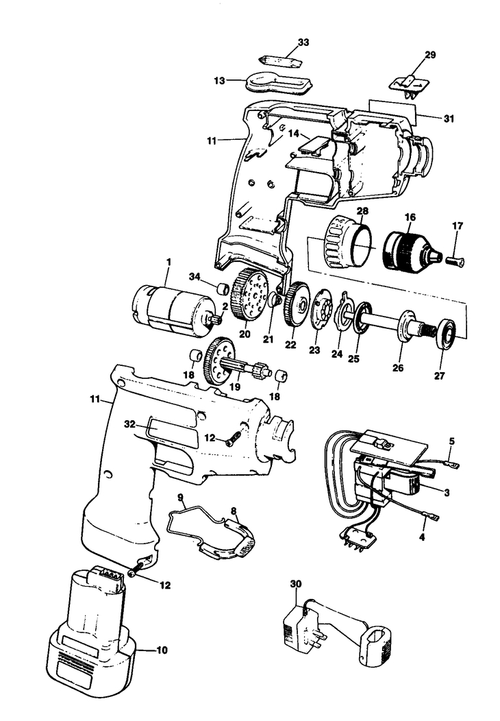 SPEC675   CORDLESS DRILL  Type 1