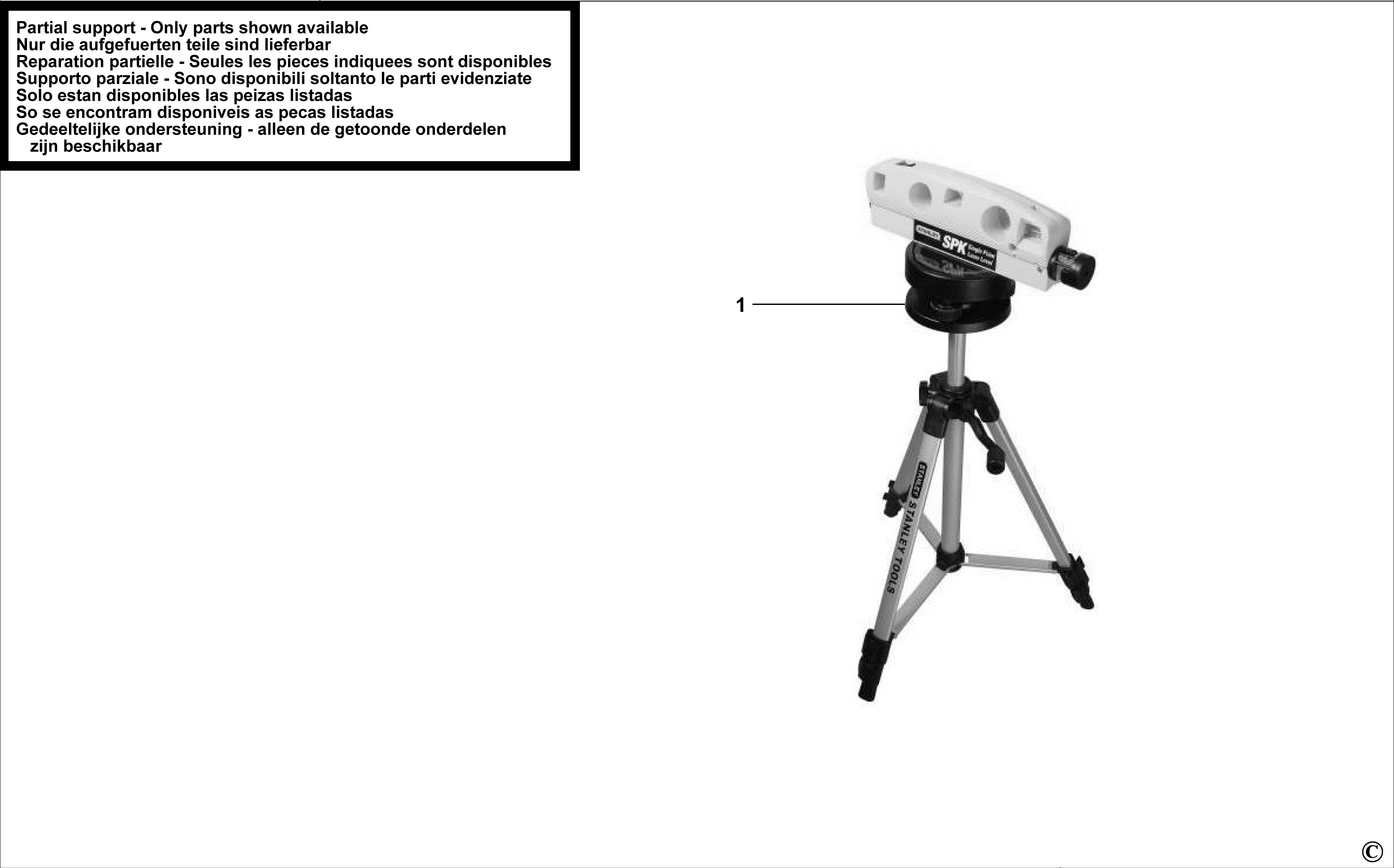 LASER SPOTLINE STANLEY SPK Type 1