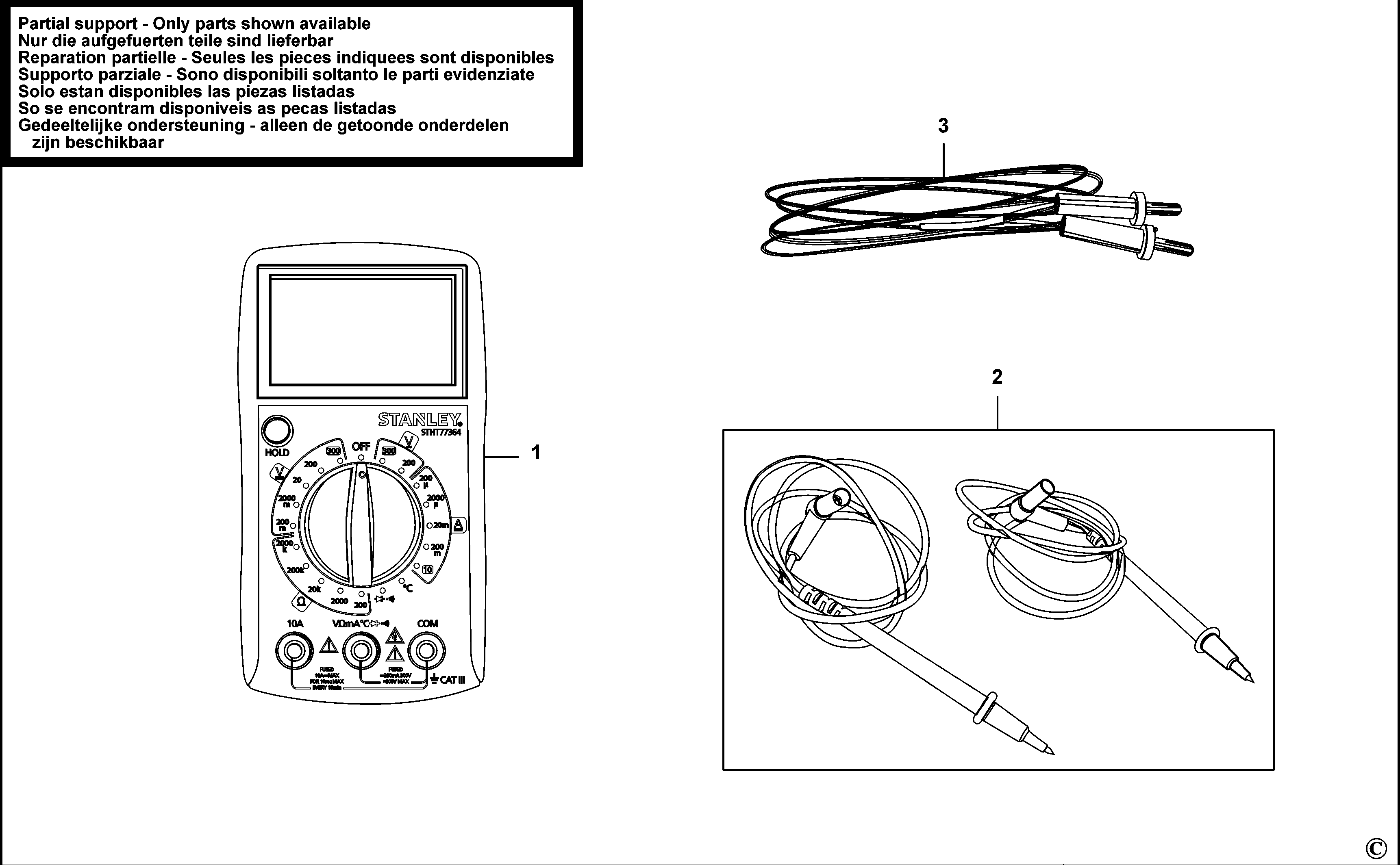 MULTIMETRU STANLEY STHT0-77364 Type 1