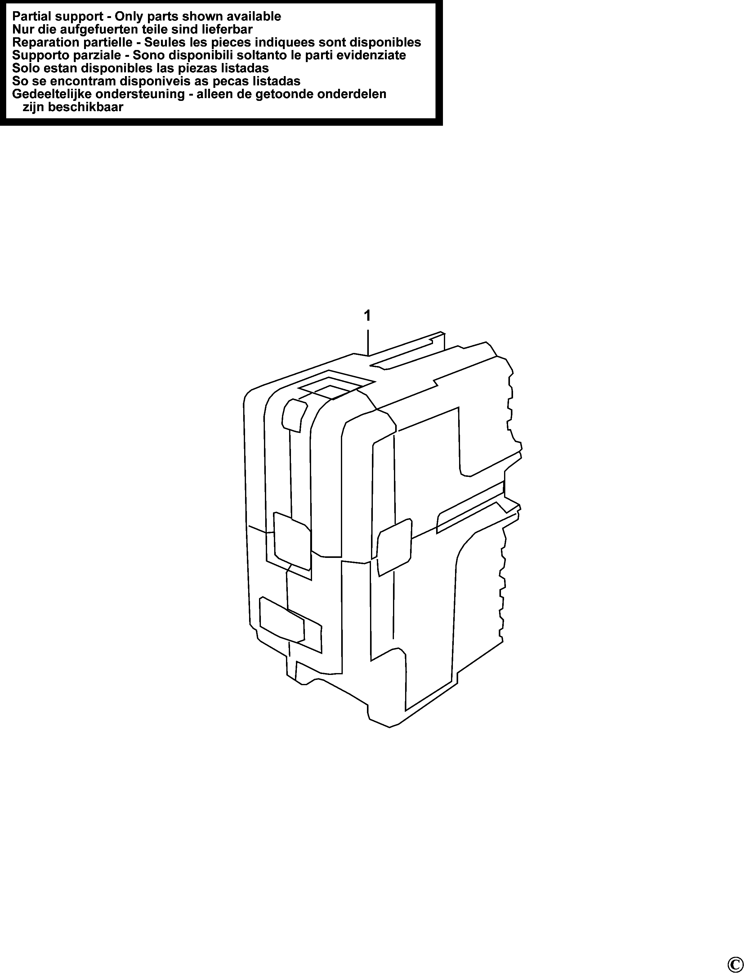 LASER SPOTLINE STANLEY STHT1-77342 Type 1
