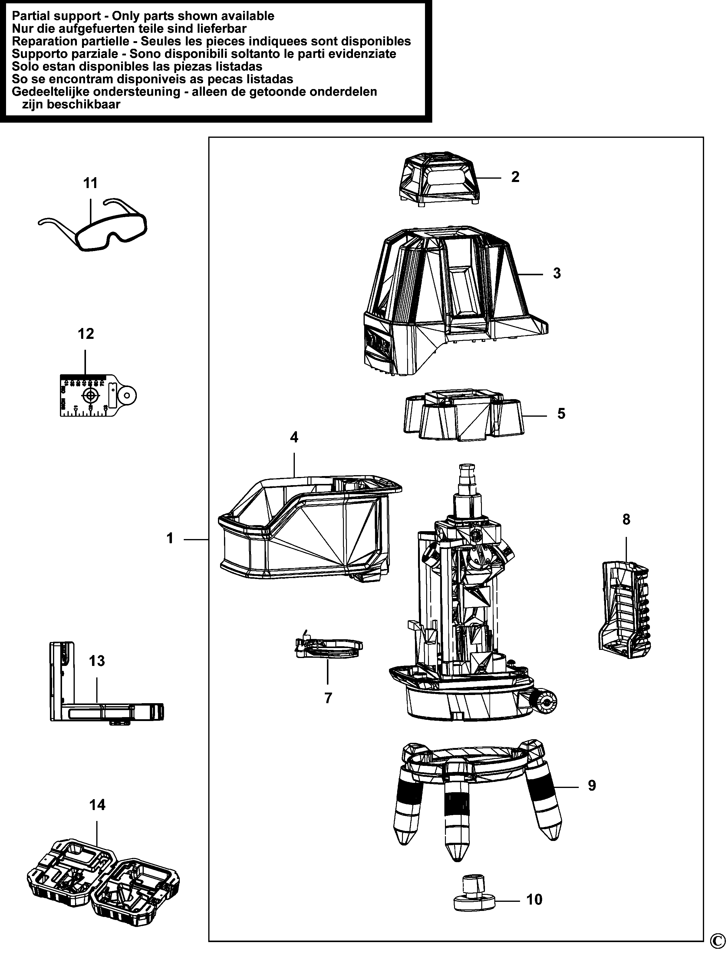 LASER MULTILINE STANLEY STHT77521-1 Type 1
