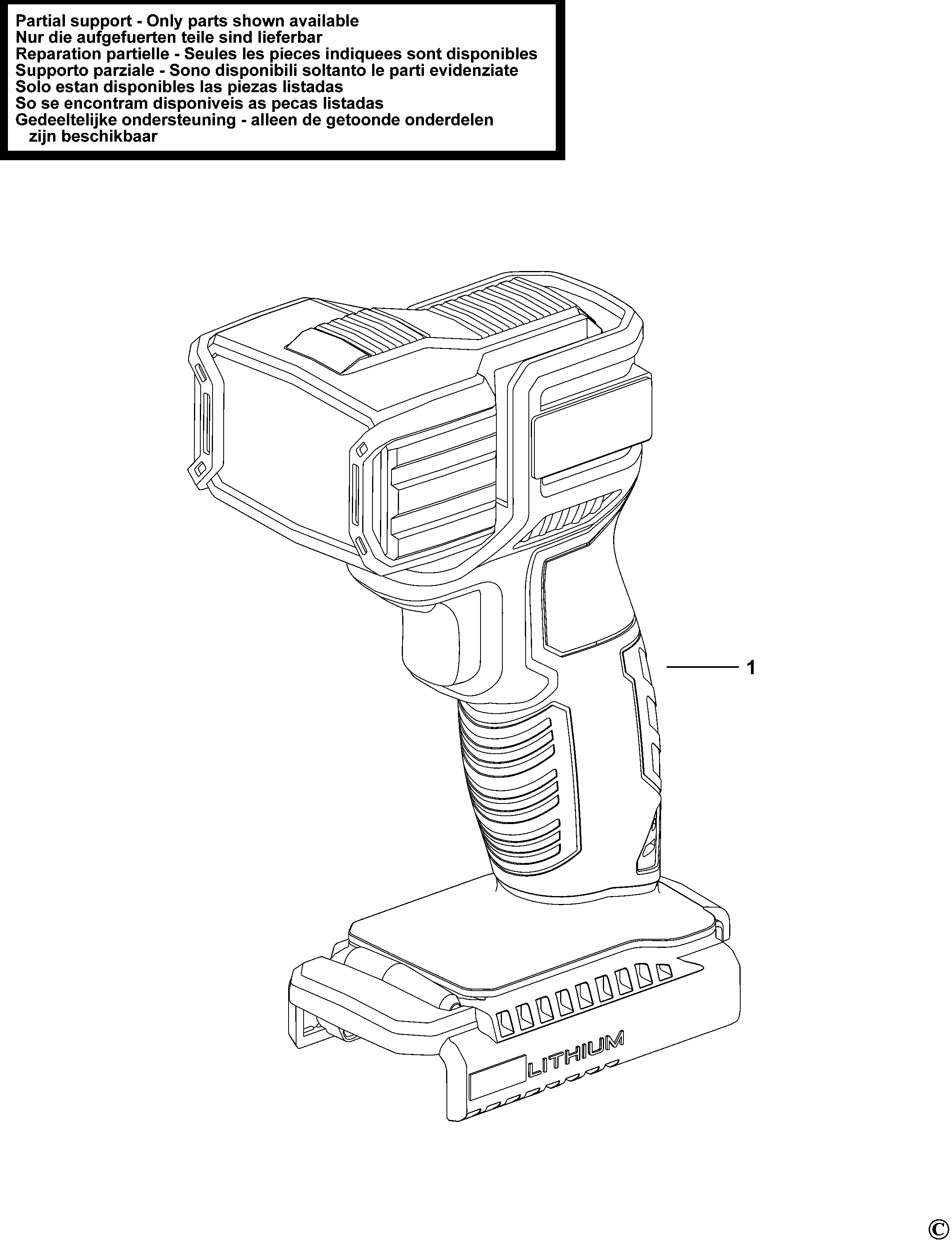 LANTERNA STANLEY STSC1810 Type 1