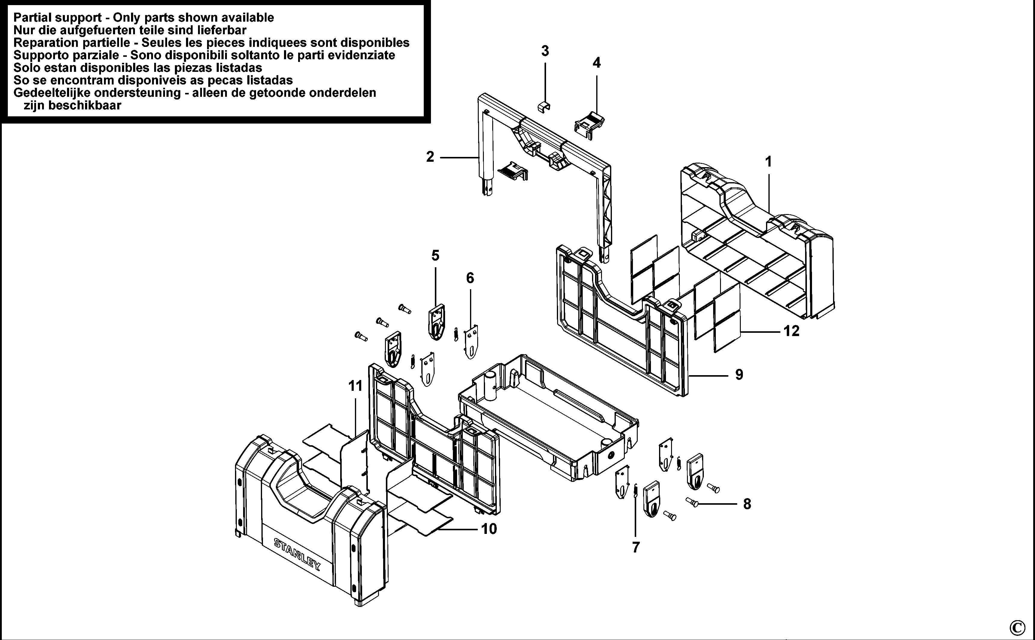 ORGANIZATOR STANLEY STST1-71963 Type 1