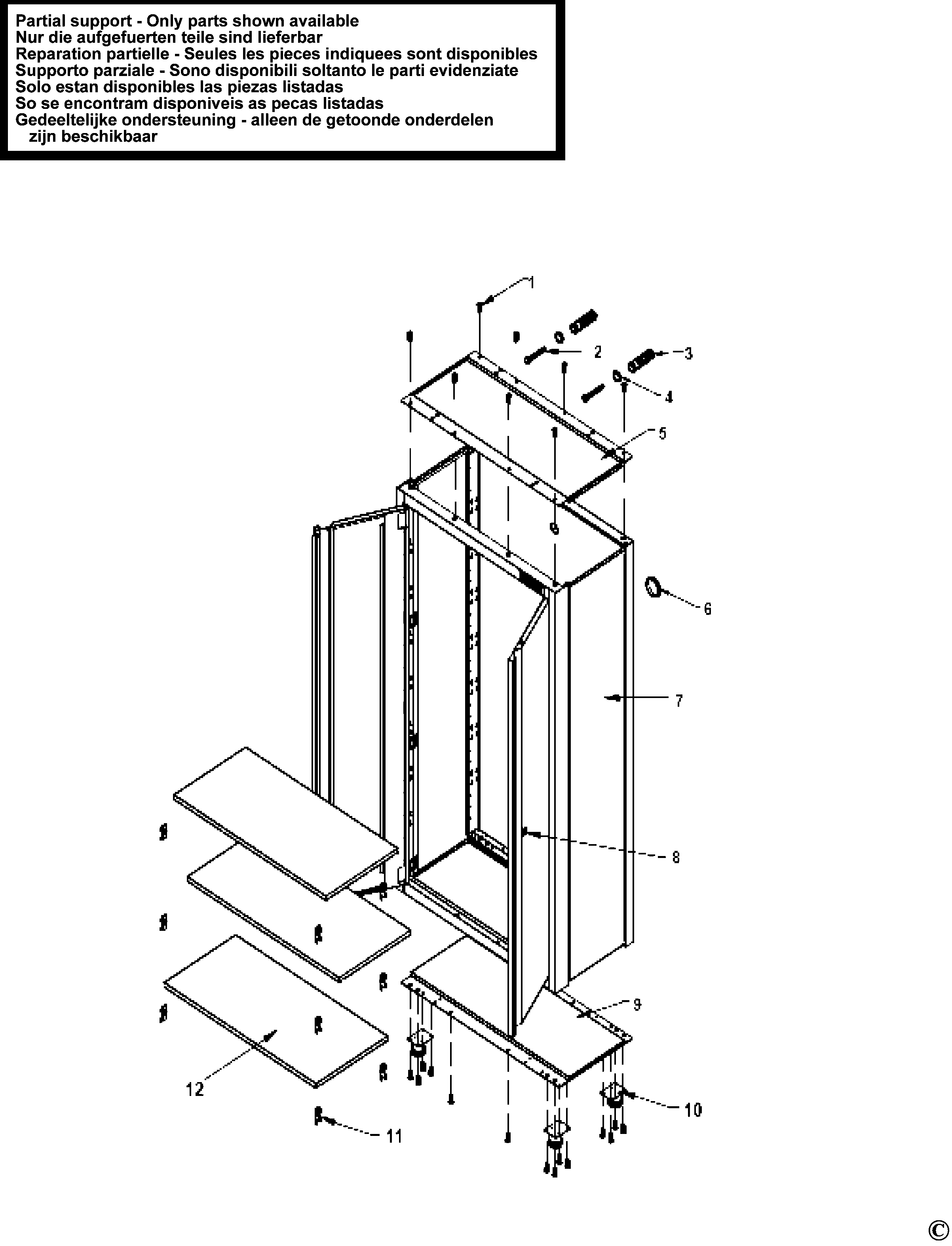 DULAP DE PERETE STANLEY STST97957-1 Type 1