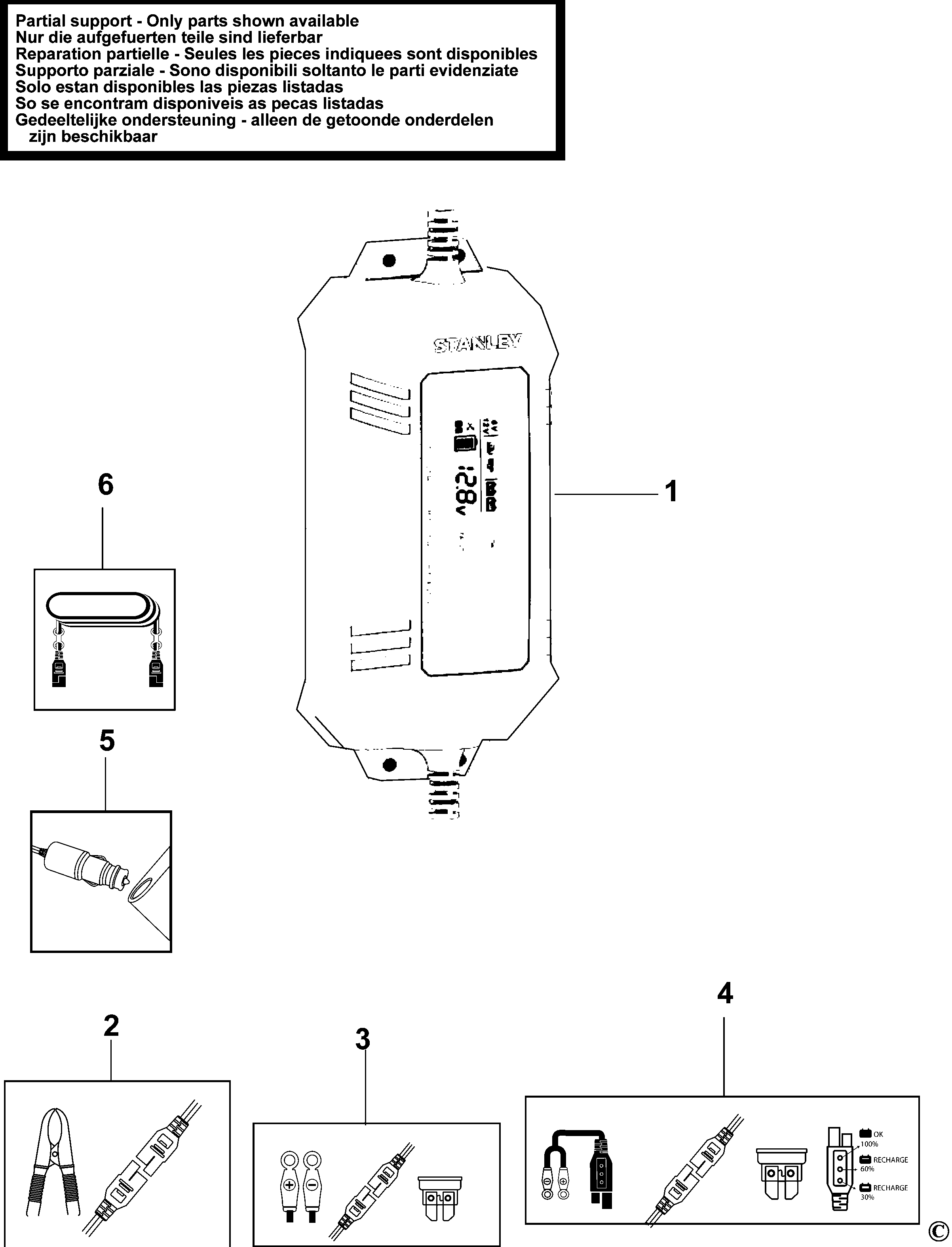 INCARCATOR STANLEY SXAE00025 Type 1