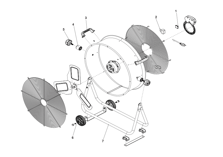 VENTILATOR - CUTIE STANLEY SXF306125D Type 1