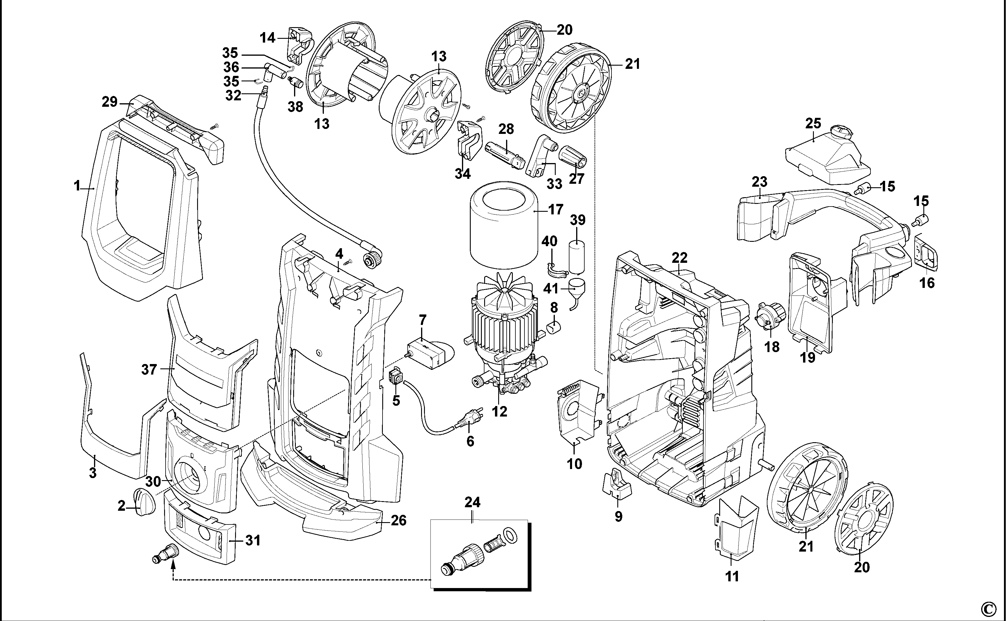 MASINA DE SPALAT CU PRESIUNE STANLEY SXFPW25E Type 1