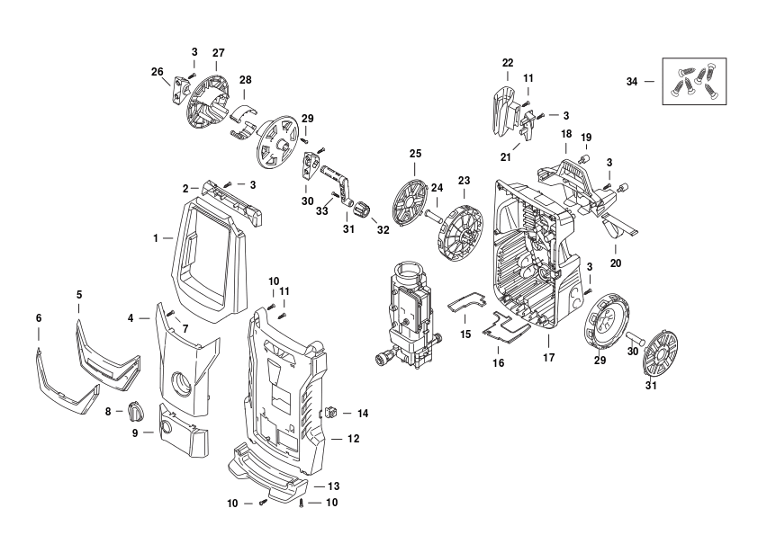 MASINA DE SPALAT CU PRESIUNE STANLEY SXFPW26DSS-E Type 1