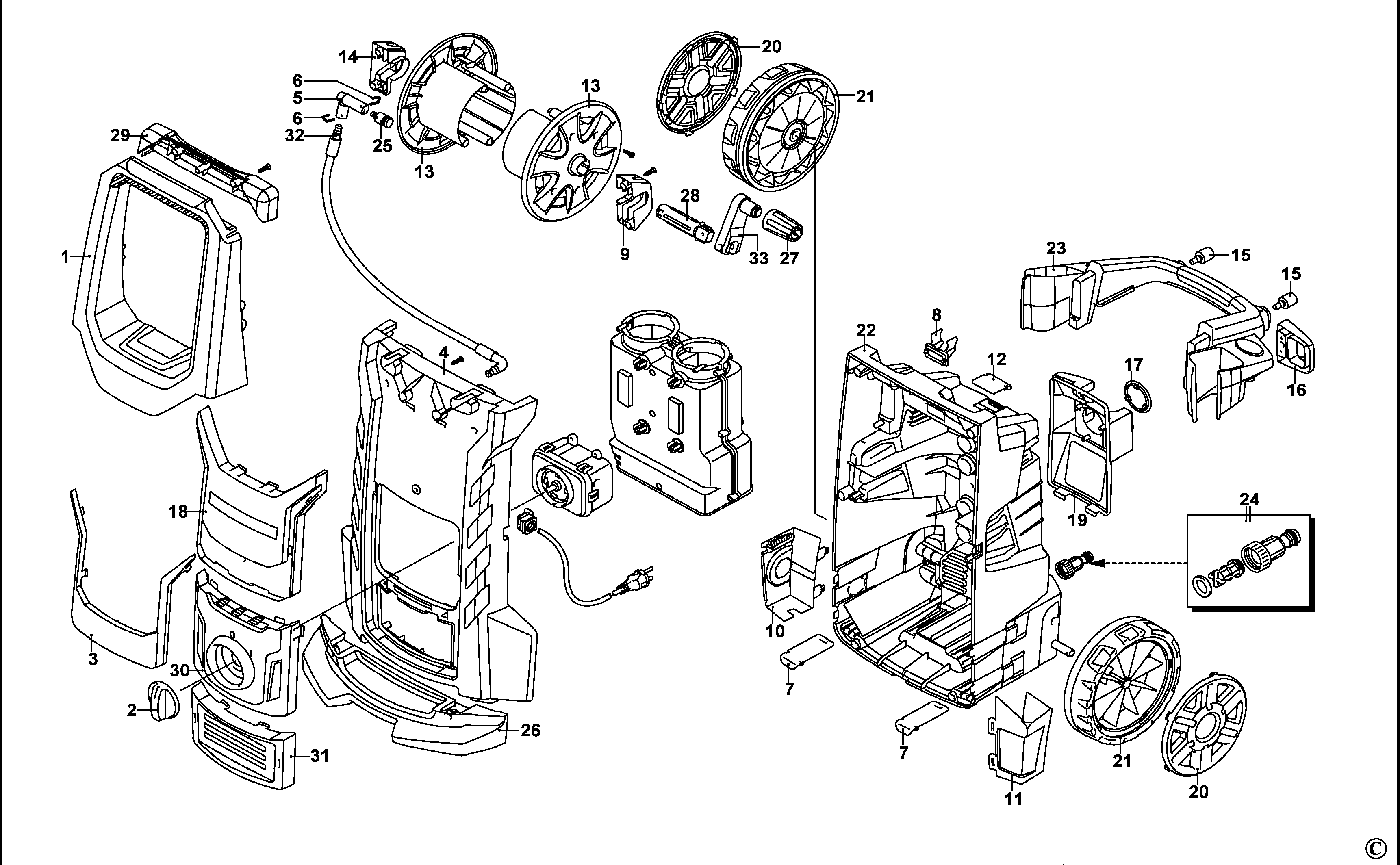 MASINA DE SPALAT CU PRESIUNE STANLEY SXFPW27DTS-E Type 1