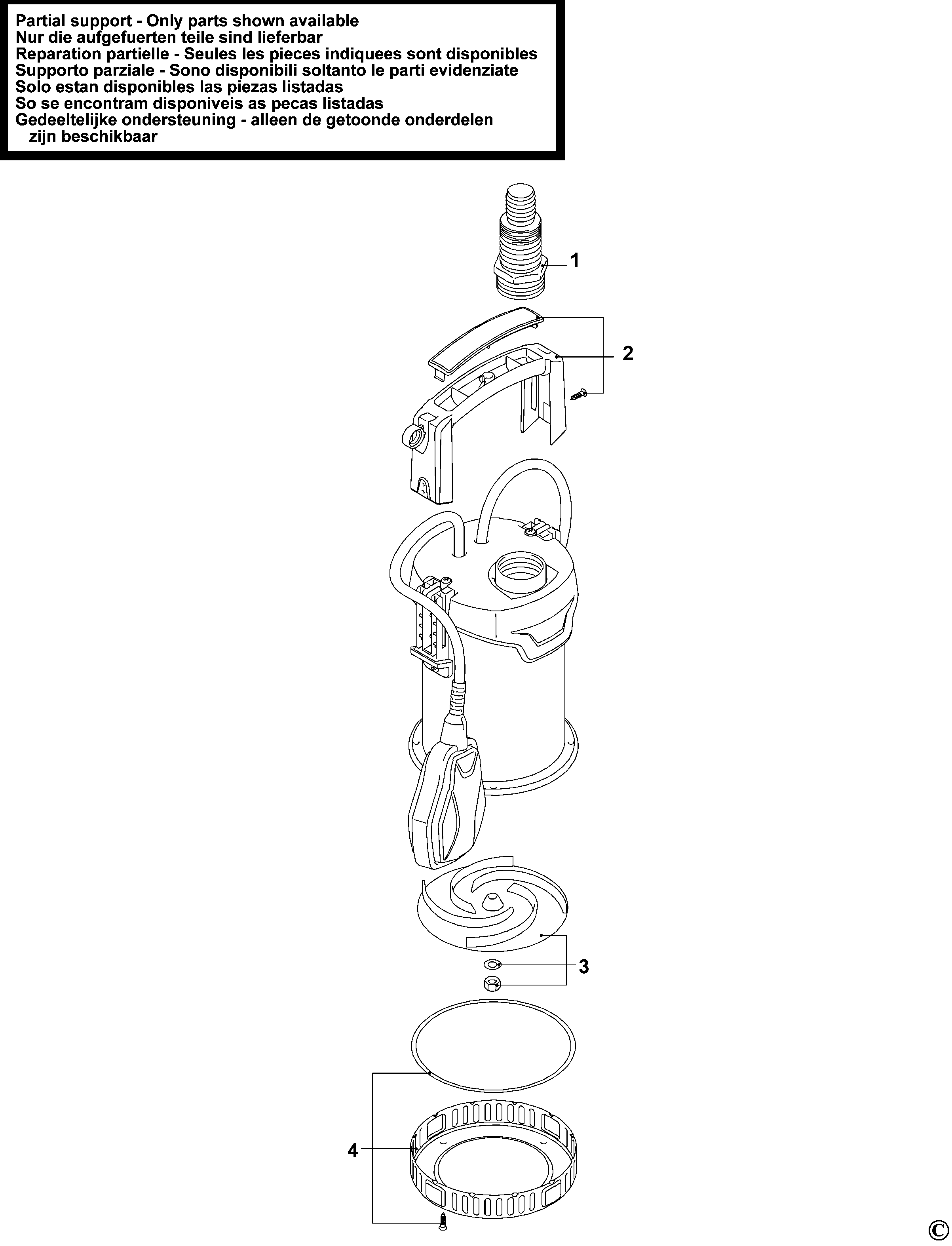 POMPA SUBMERSIBILA STANLEY SXUP750XCE Type 1