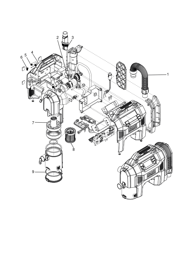 ASPIRATOR STANLEY SXVI02001 Type 1