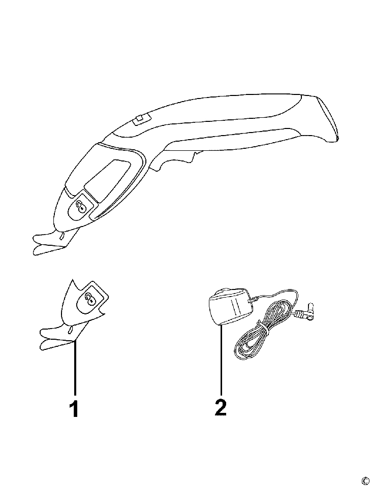 SZ360   CORDLESS SHEAR  Type 1