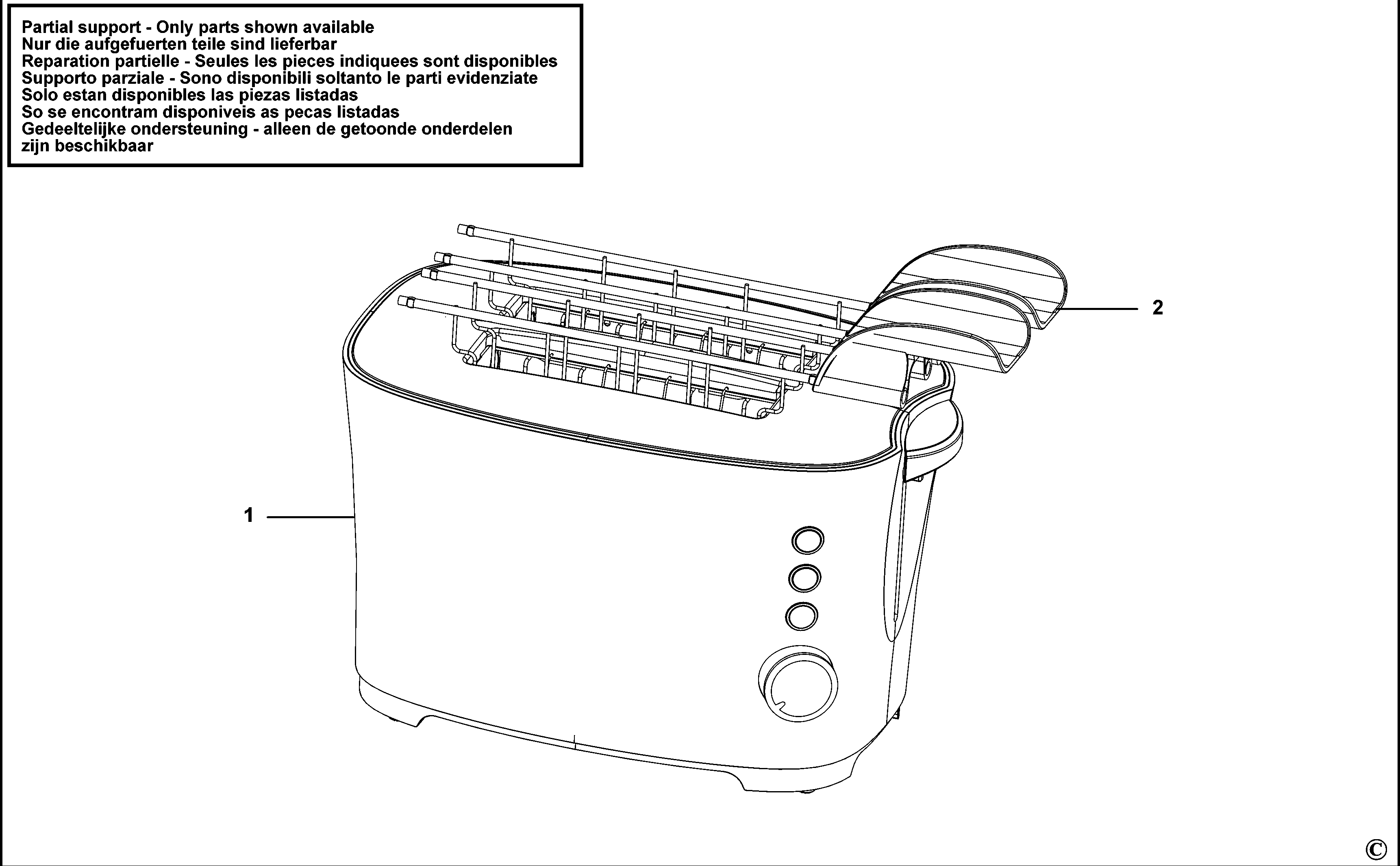PRAJITOR DE PAINE BLACK+DECKER T700 Type 1