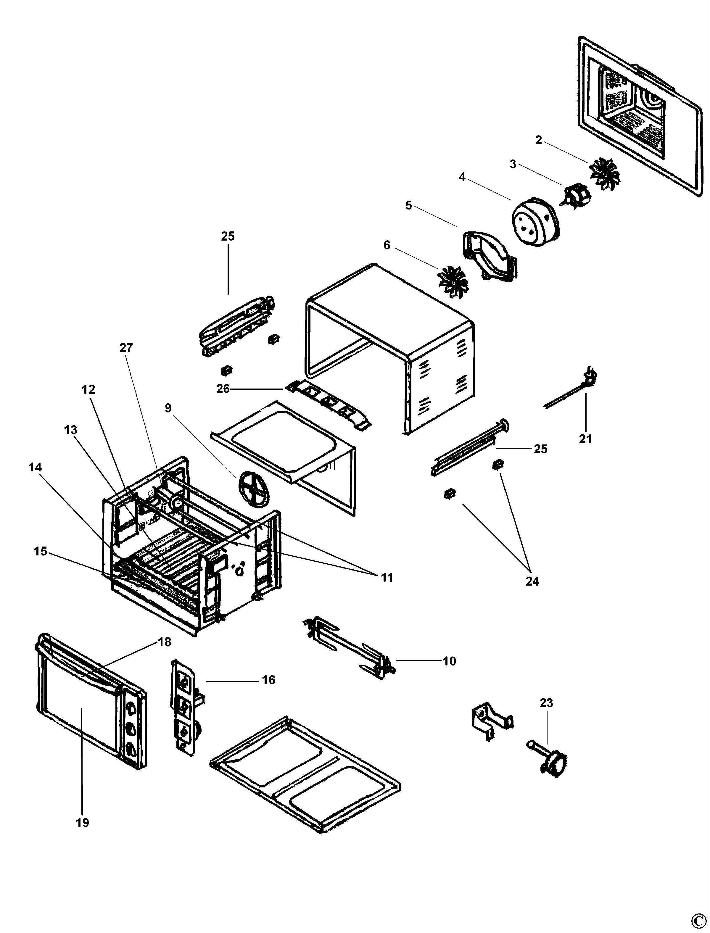 CUPTOR BLACK+DECKER TO770 Type 1