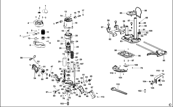 XTW1500E   ROUTER ATTACH  Type 1